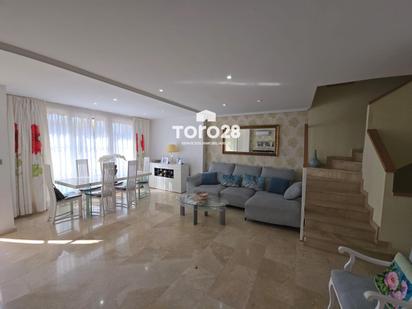 Living room of Single-family semi-detached for sale in Monforte del Cid  with Air Conditioner, Heating and Terrace