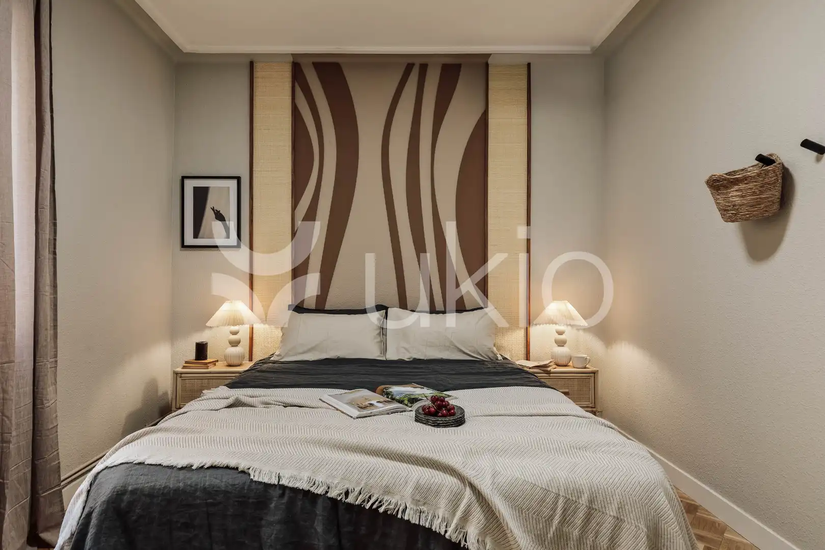 Habitación de Apartamento de alquiler en Barcelona con Aire acondicionado, Calefacción y Amueblado