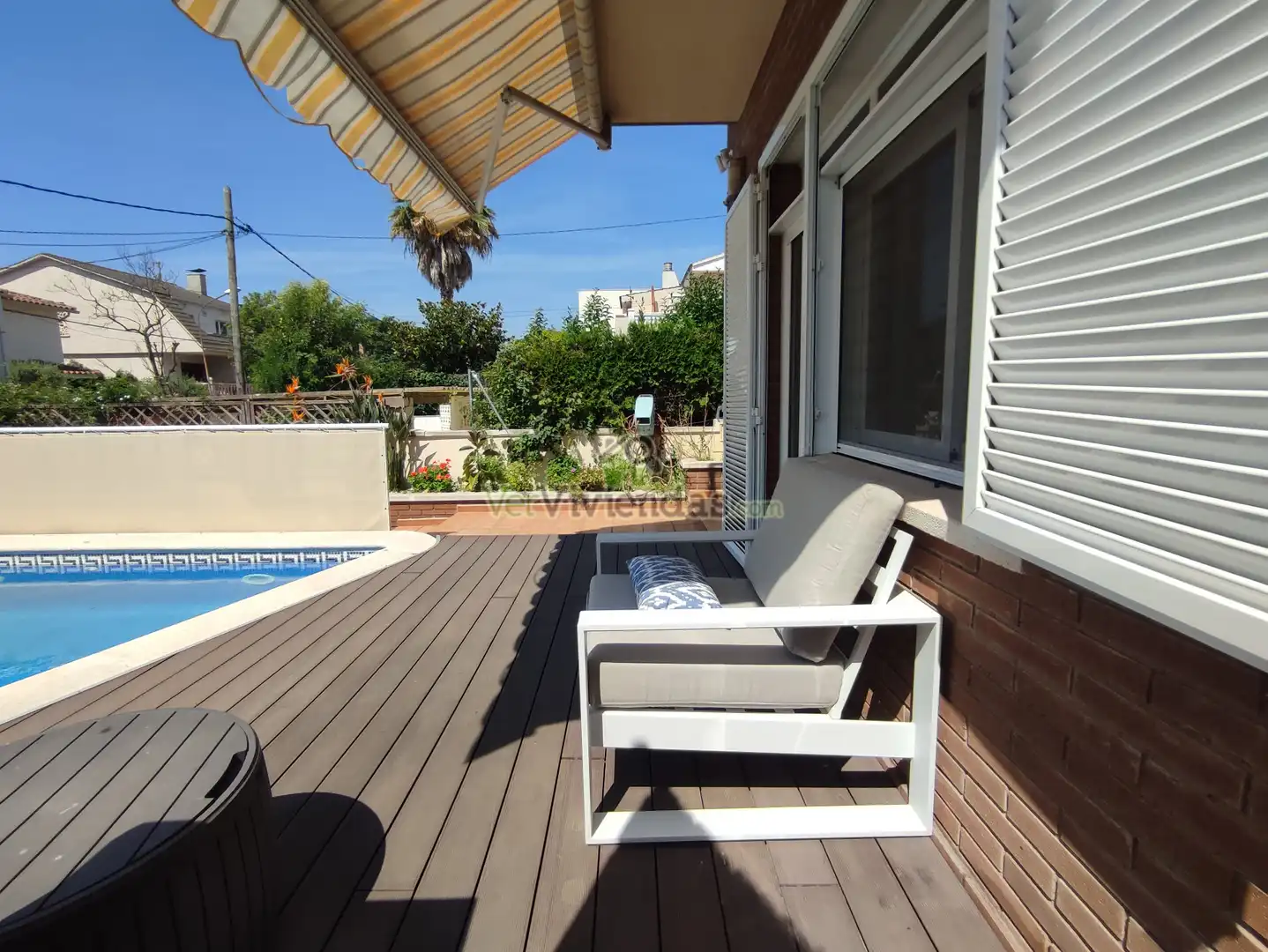 Terrassa de Casa o xalet en venda en Cerdanyola del Vallès amb Aire condicionat, Calefacció i Jardí privat