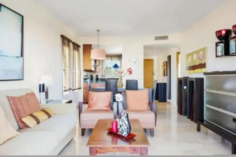 Living room of Apartments for rent in Mijas  with Air Conditioner, Terrace and Swimming Pool