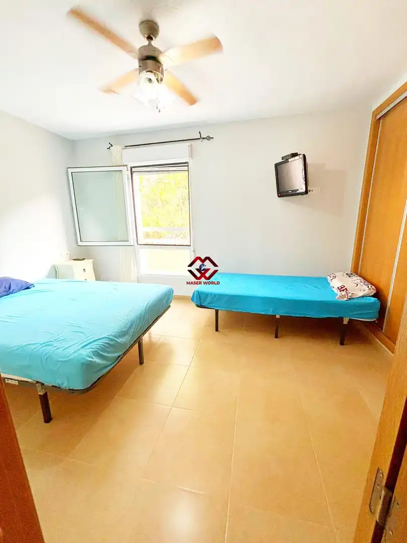 Bedroom of Attic for sale in Cartagena  with Air Conditioner, Terrace and Furnished