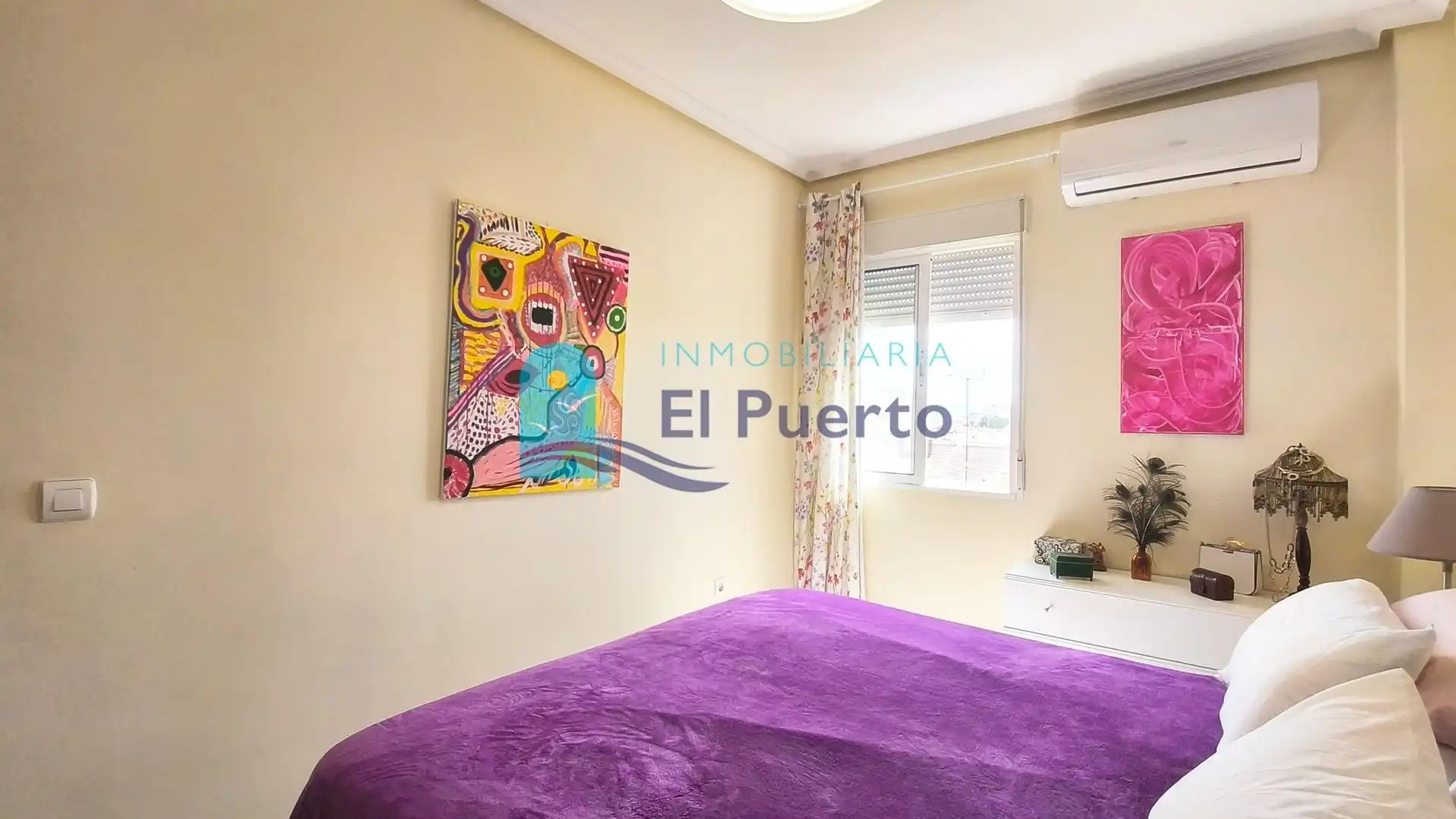 Bedroom of Flat for sale in Mazarrón  with Air Conditioner, Terrace and Furnished