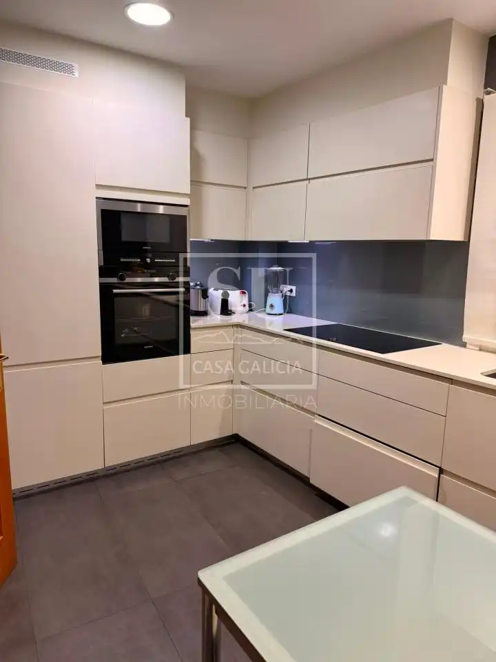Cocina de Piso de alquiler en Baiona con Calefacción y Terraza