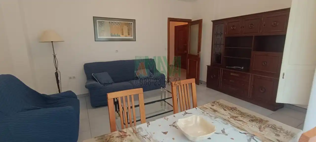 Wohnzimmer von Wohnungen zur Miete in Ourense Capital  mit Heizung, Möbliert und Balkon