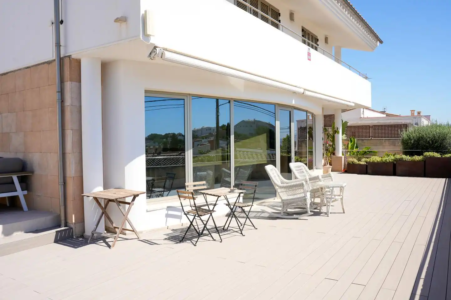 Terraza de Casa o chalet en venta en  Palma de Mallorca con Aire acondicionado, Calefacción y Jardín privado