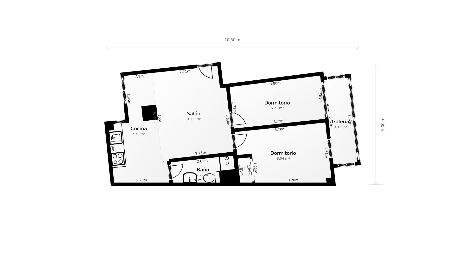 Pis de lloguer en  Madrid Capital amb Forn i Es permeten mascotes