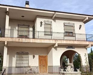 Vista exterior de Casa o xalet en venda en  Murcia Capital amb Terrassa, Piscina i Balcó