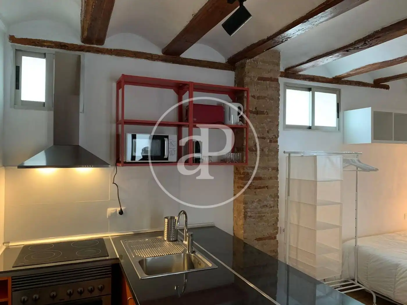 Kitchen of Lofts for sale in Valencia  with Air Conditioner, Heating and Furnished