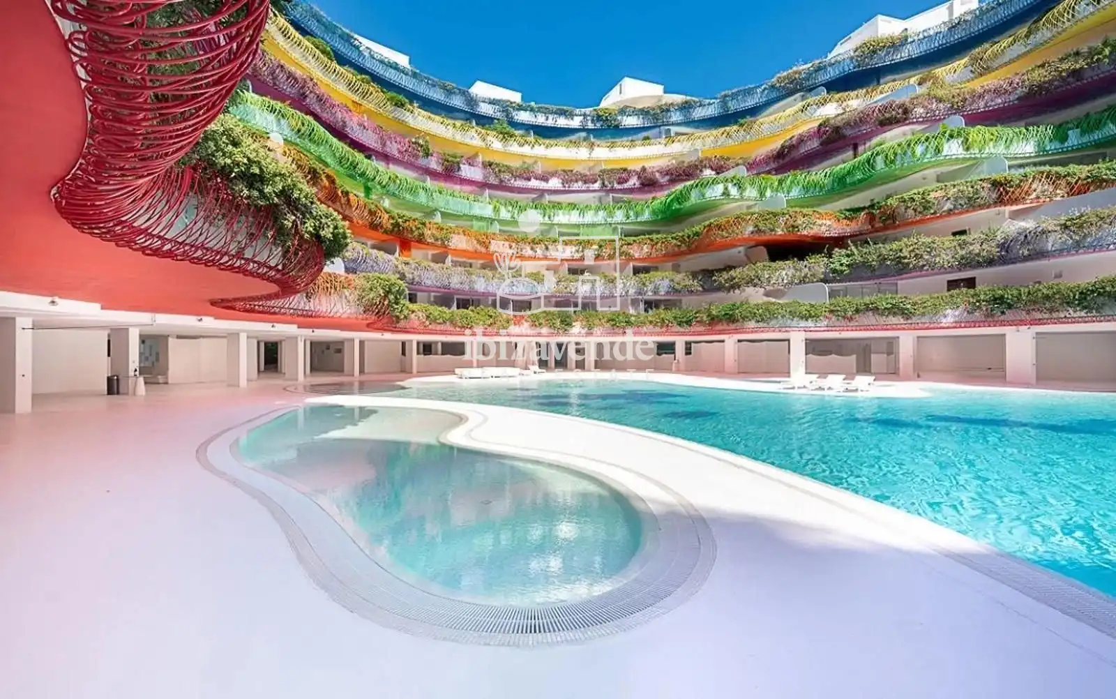 Piscina de Pis en venda en Eivissa amb Aire condicionat, Calefacció i Terrassa