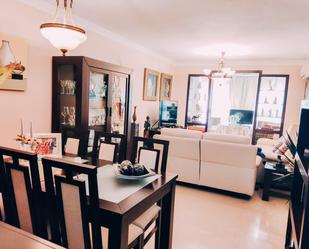 Dining room of Apartment for sale in Marbella  with Parquet flooring, Terrace and Storage room