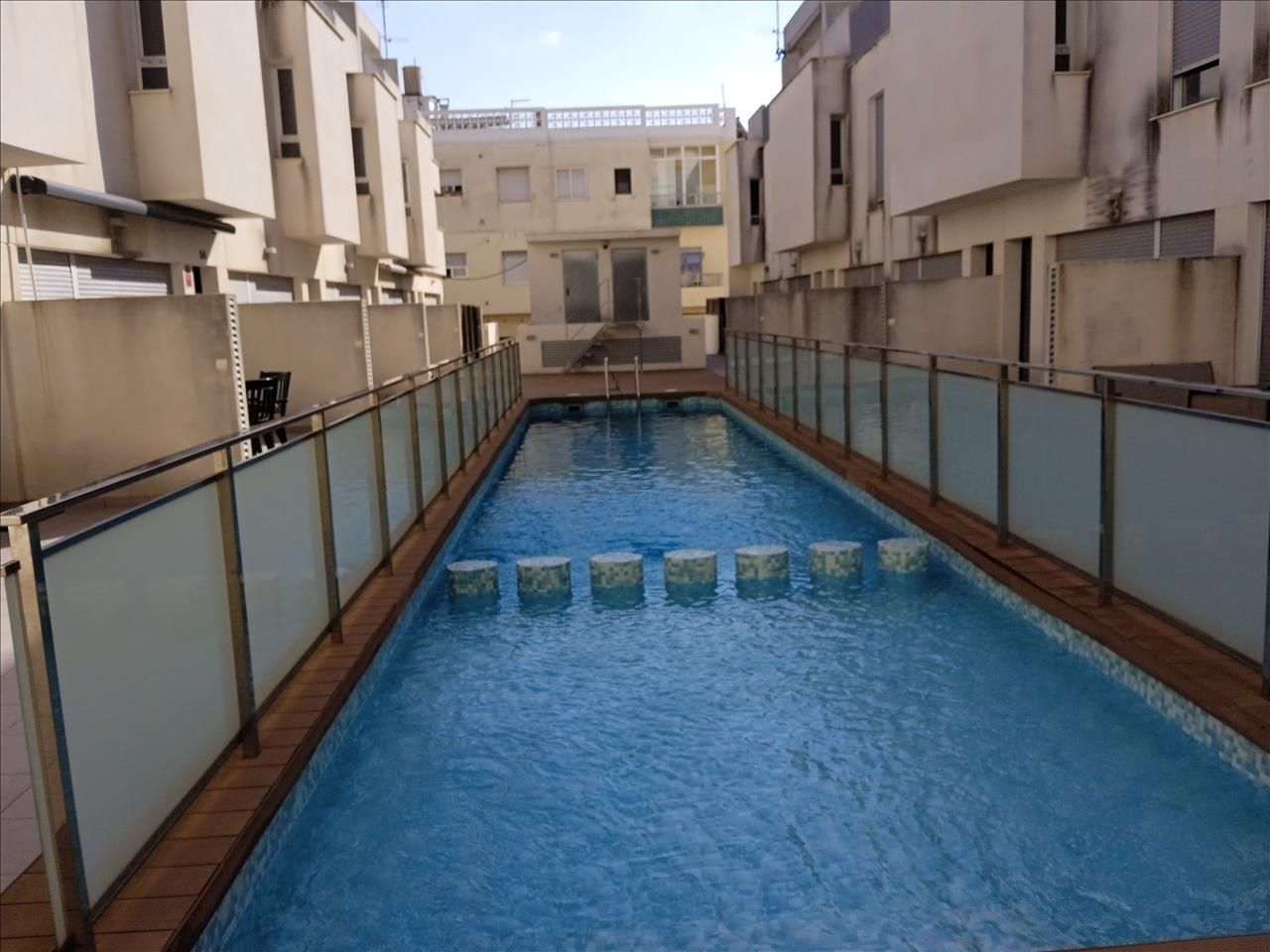 Piscina de Casa adosada en venda en Xeraco