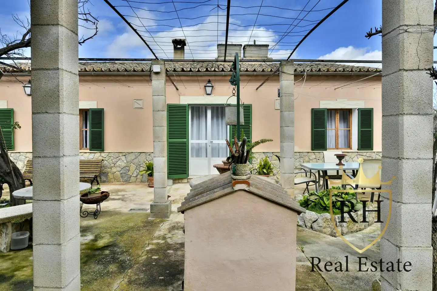 Vista exterior de Finca rústica en venda en  Palma de Mallorca amb Aire condicionat, Calefacció i Jardí privat