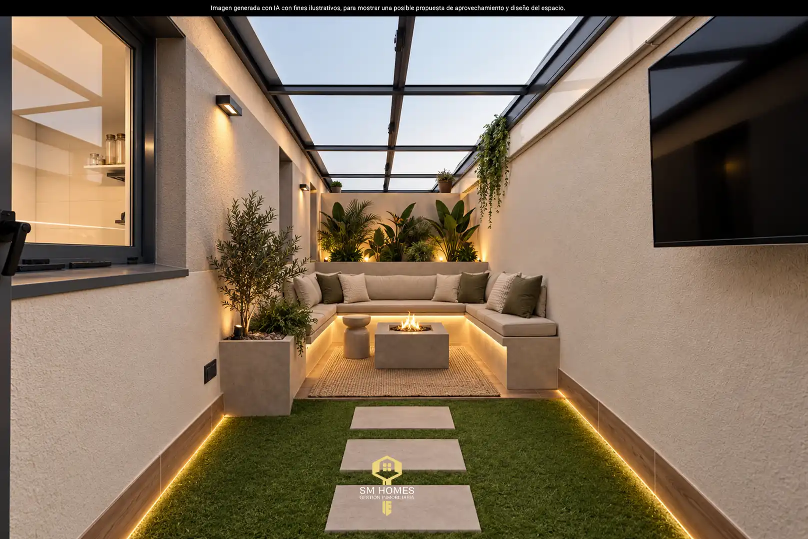 Terrassa de Pis en venda en Madrid amb Calefacció, Jardí privat i Traster