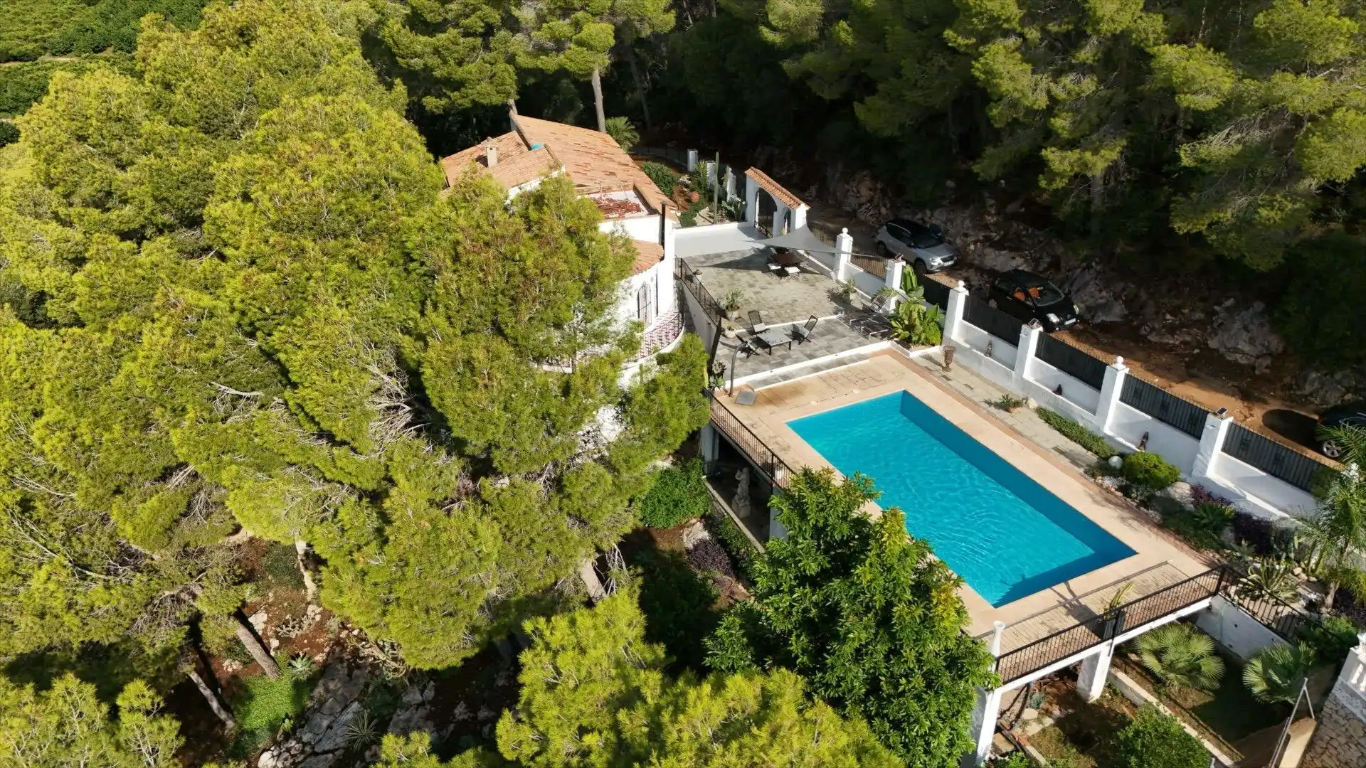 Vista exterior de Casa o chalet en venta en Gandia con Jardín privado, Terraza y Piscina