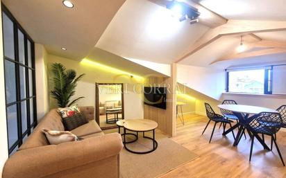 Living room of Flat for sale in Llanes  with Heating and Furnished