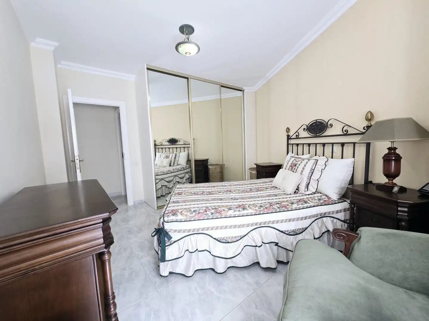 Schlafzimmer von Wohnung zur Miete in Las Palmas de Gran Canaria mit Möbliert