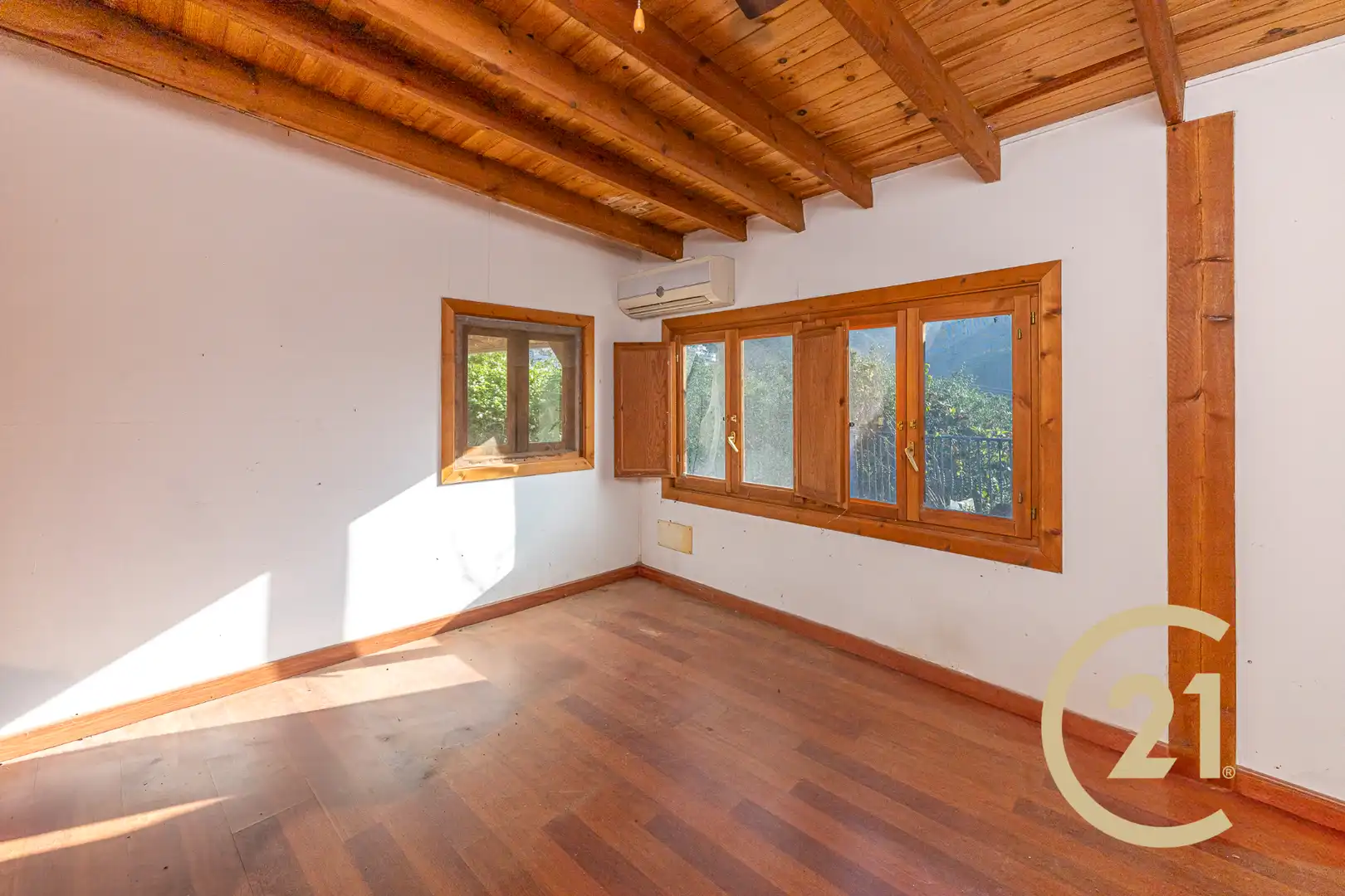 Sala de estar de Finca rústica en venta en Ojén con Jardín privado, Terraza y Piscina