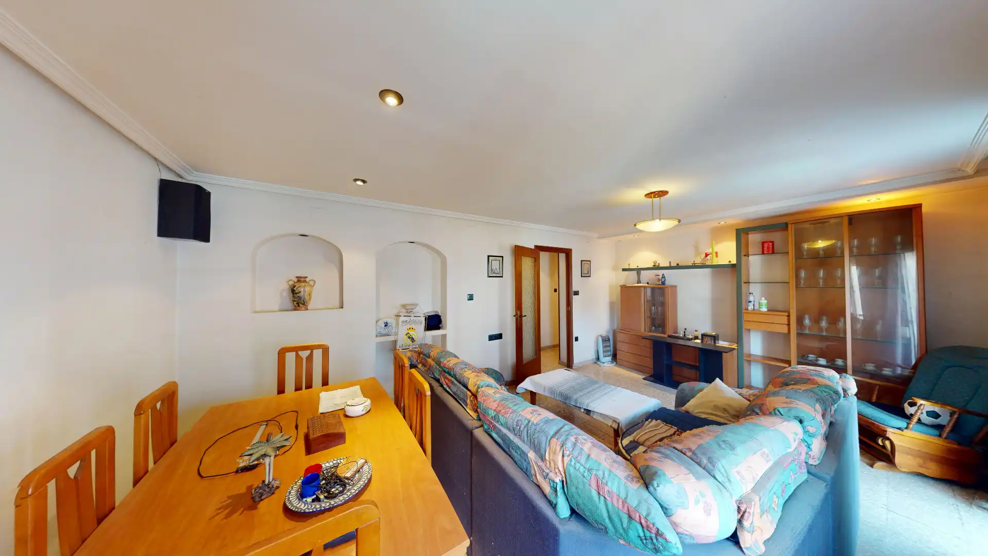 Sala de estar de Piso en venta en Alicante / Alacant con Amueblado