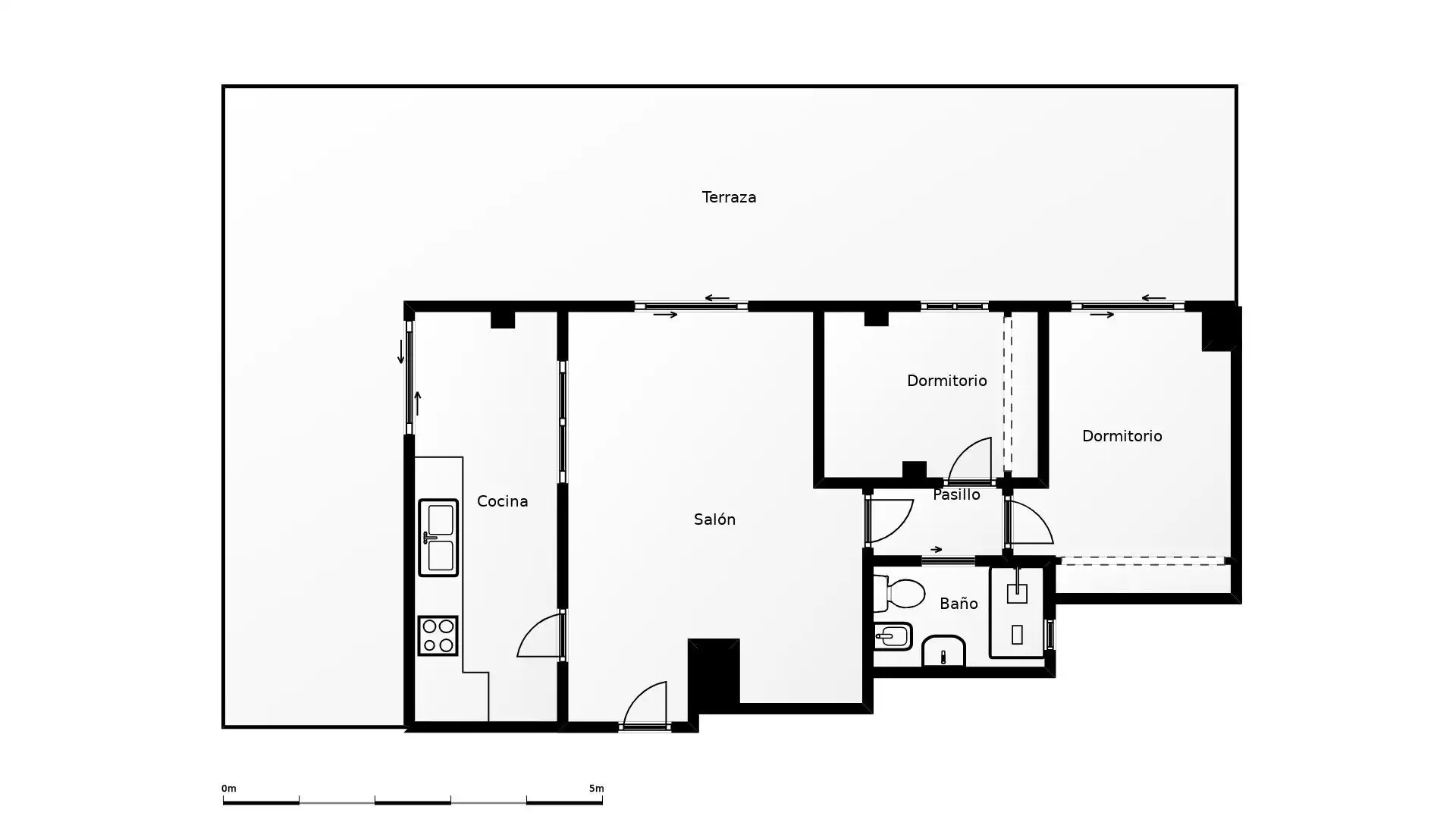 Attic for sale in Roquetas de Mar  with Air Conditioner, Heating and Private garden