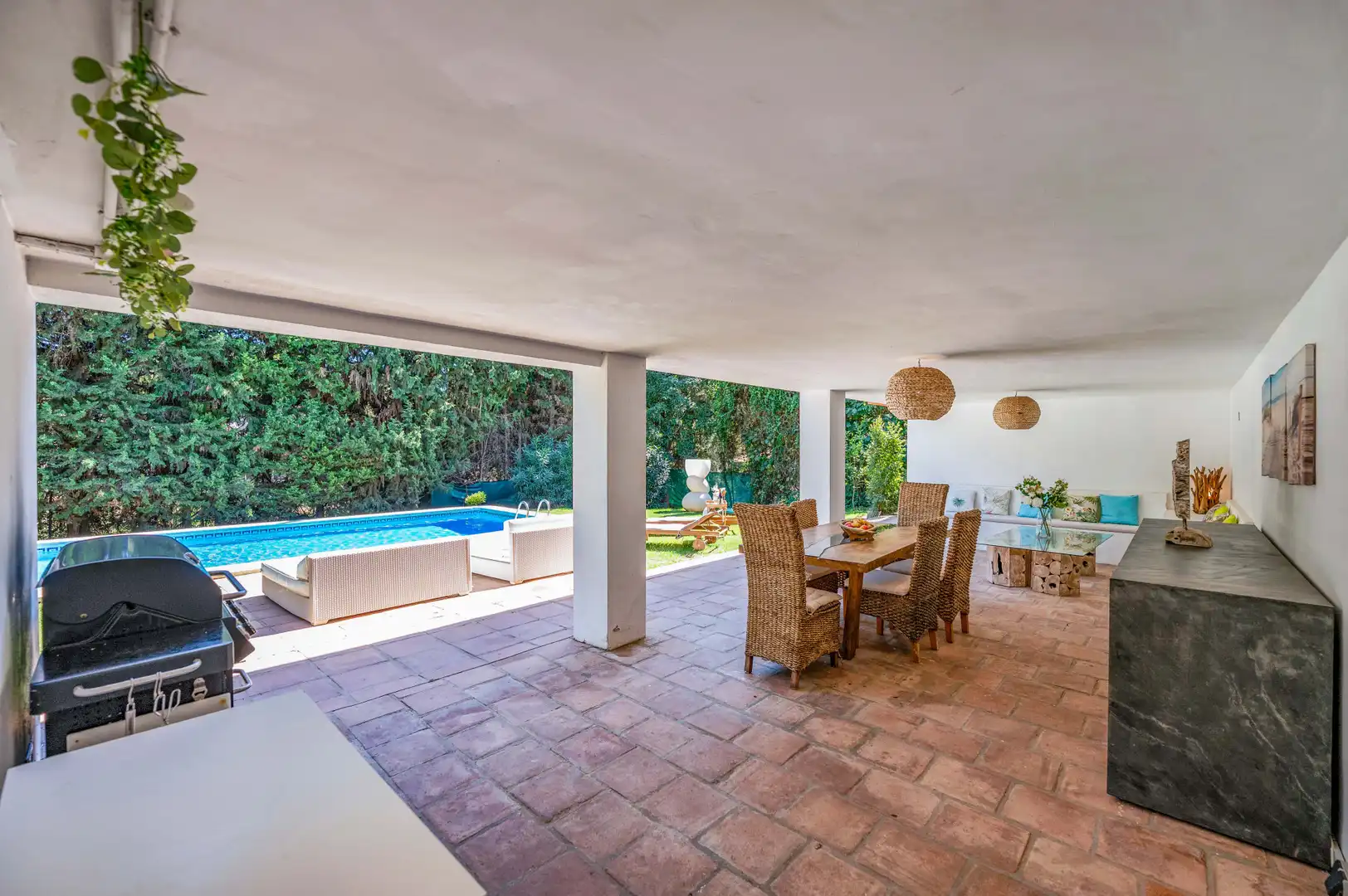 Jardín de Casa o chalet en venta en Sotogrande con Aire acondicionado, Jardín privado y Terraza
