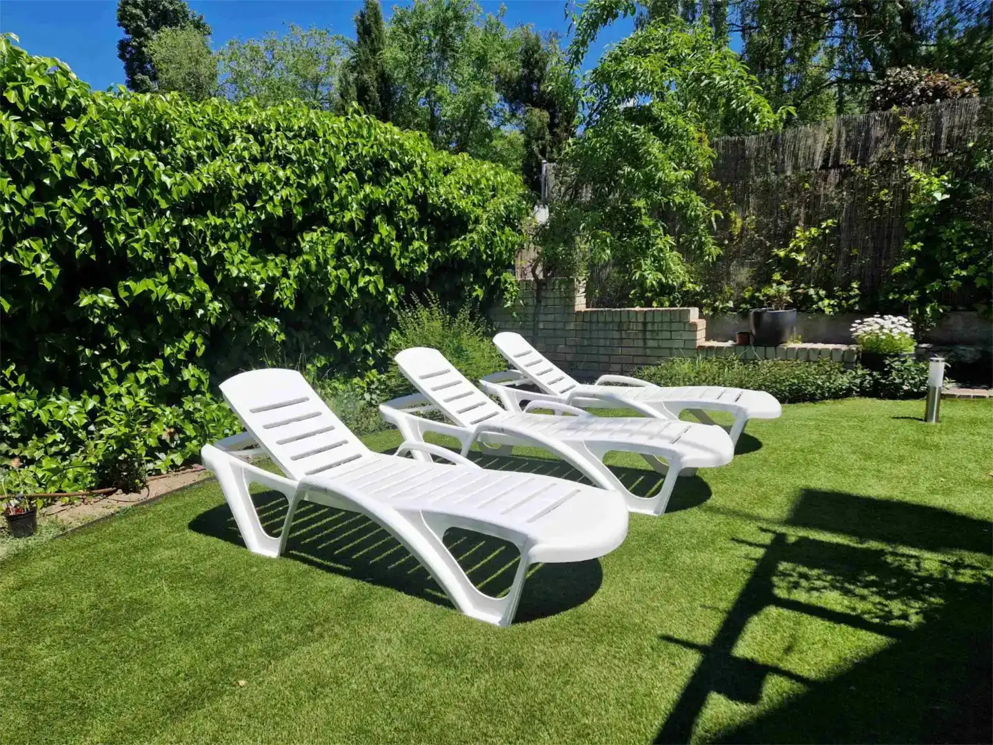 Jardín de Casa o chalet para compartir en Madrid con Aire acondicionado, Jardín privado y Parquet