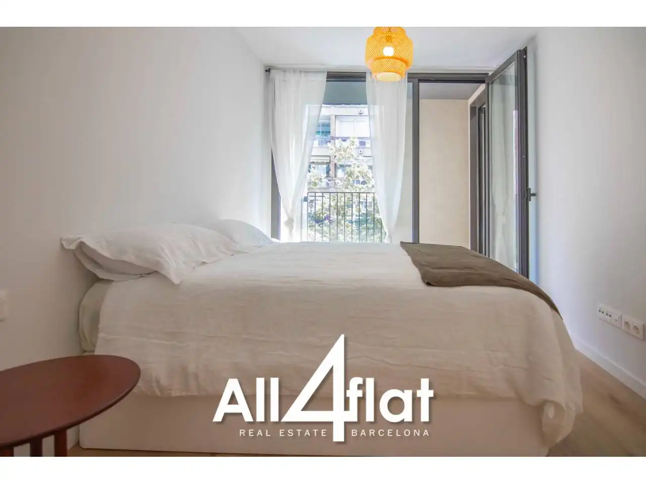 Bedroom of Flat for rent in Barcelona  with Air Conditioner, Heating and Furnished