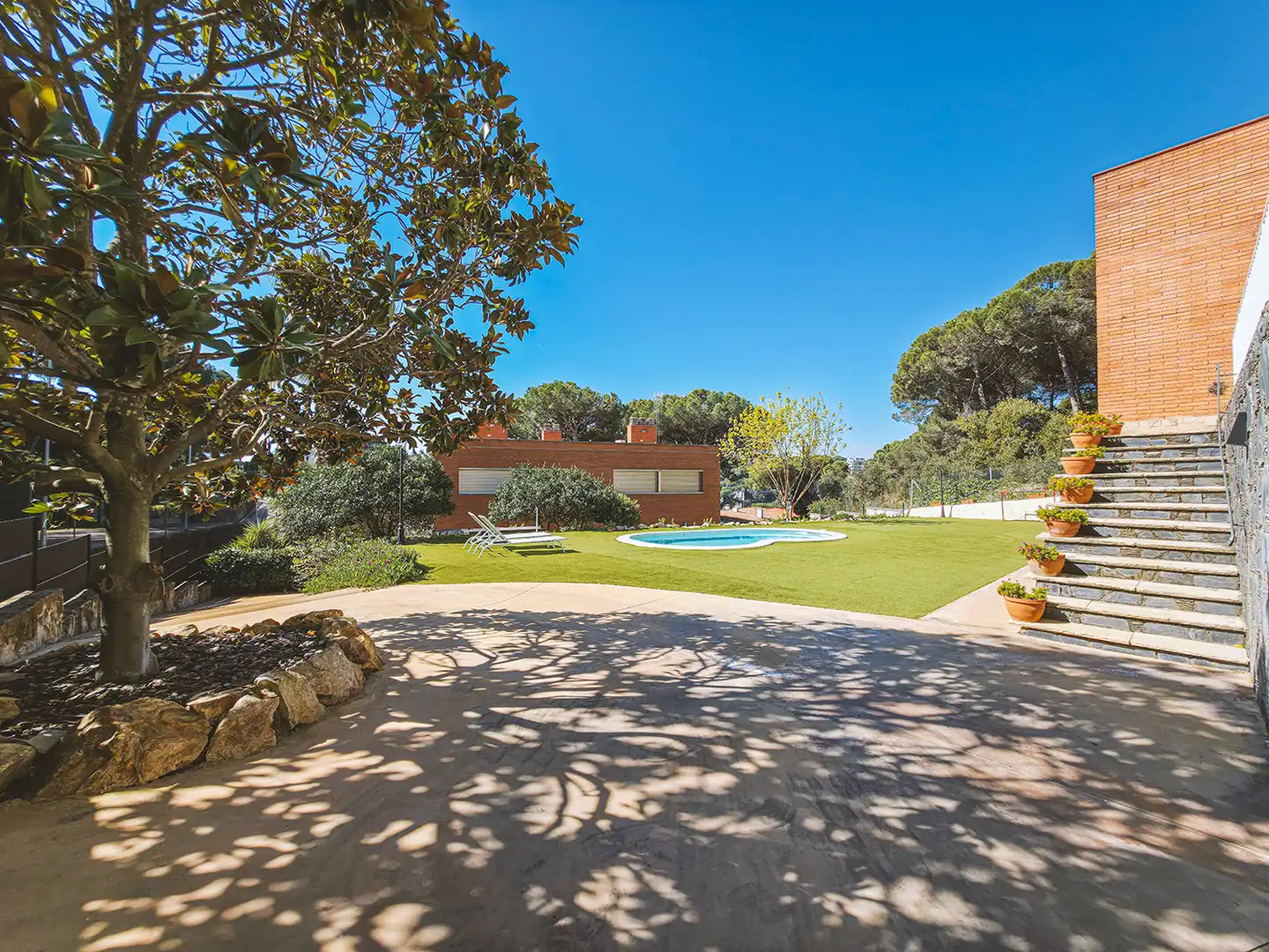 Garden of Houses for sale in Sant Pol de Mar  with Air Conditioner, Heating and Private garden