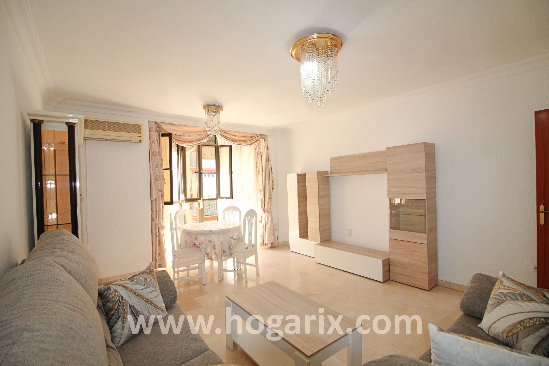 Living room of Flat for sale in  Huelva Capital  with Furnished