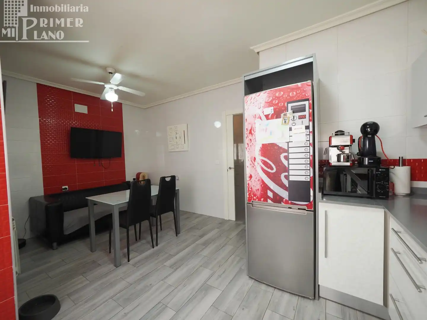 Cocina de Casa adosada en venta en Tomelloso con Aire acondicionado, Calefacción y Amueblado