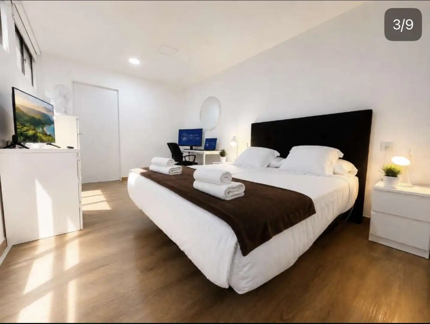 Bedroom of Flat for share in Las Palmas de Gran Canaria  with Air Conditioner, Terrace and Furnished