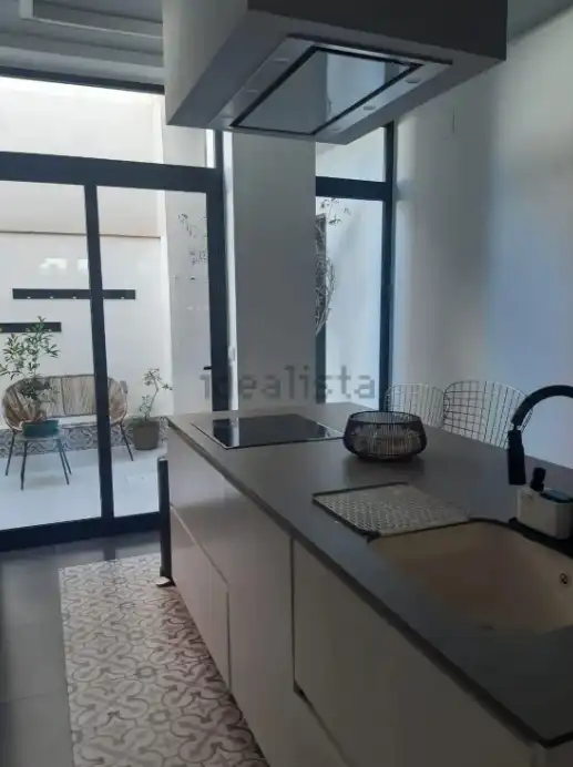 Cuina de Casa o xalet de lloguer en Benifaió amb Aire condicionat, Parquet i Terrassa