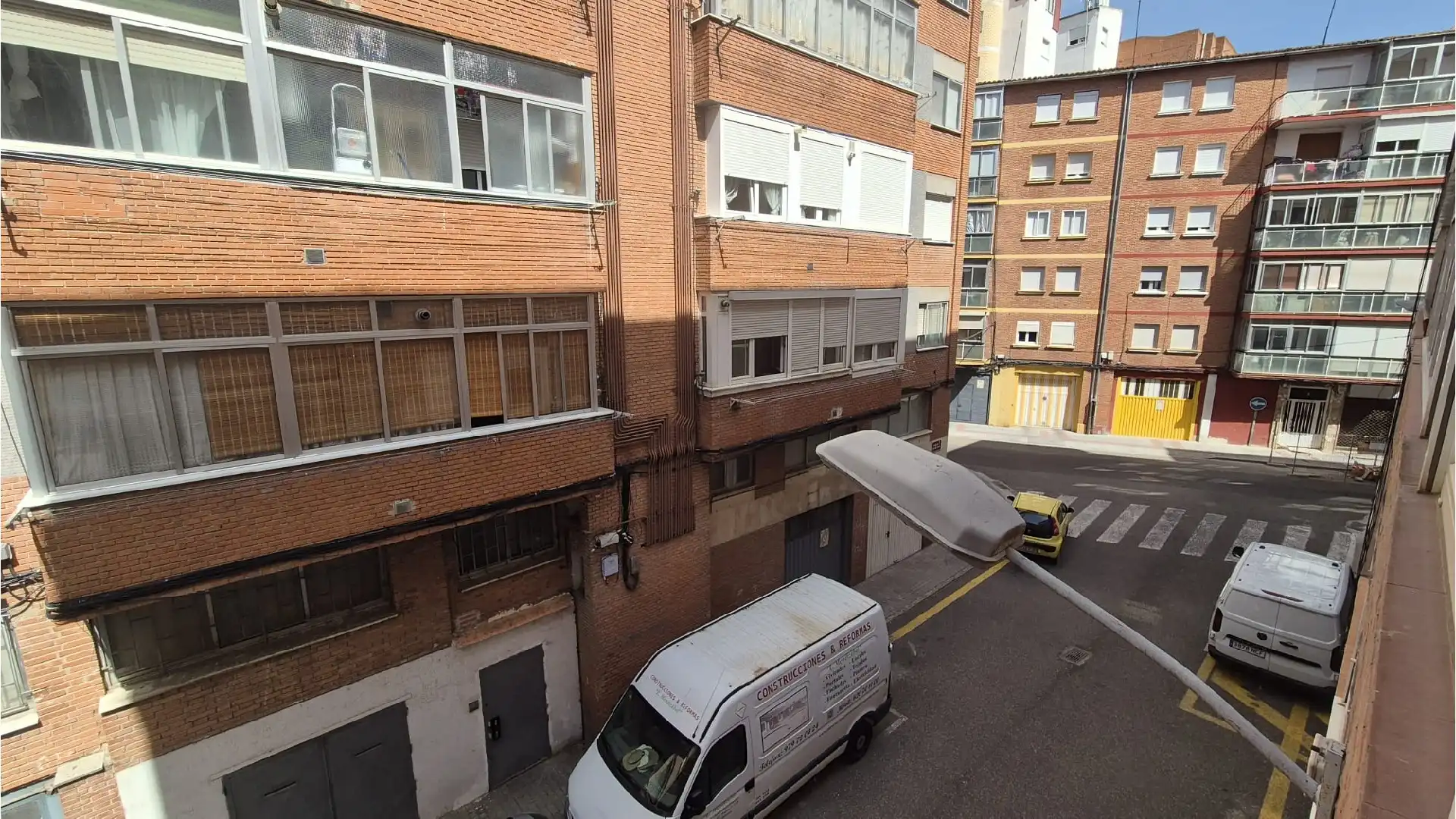 Exterior view of Flat for rent in Palencia  with Heating, Terrace and Furnished