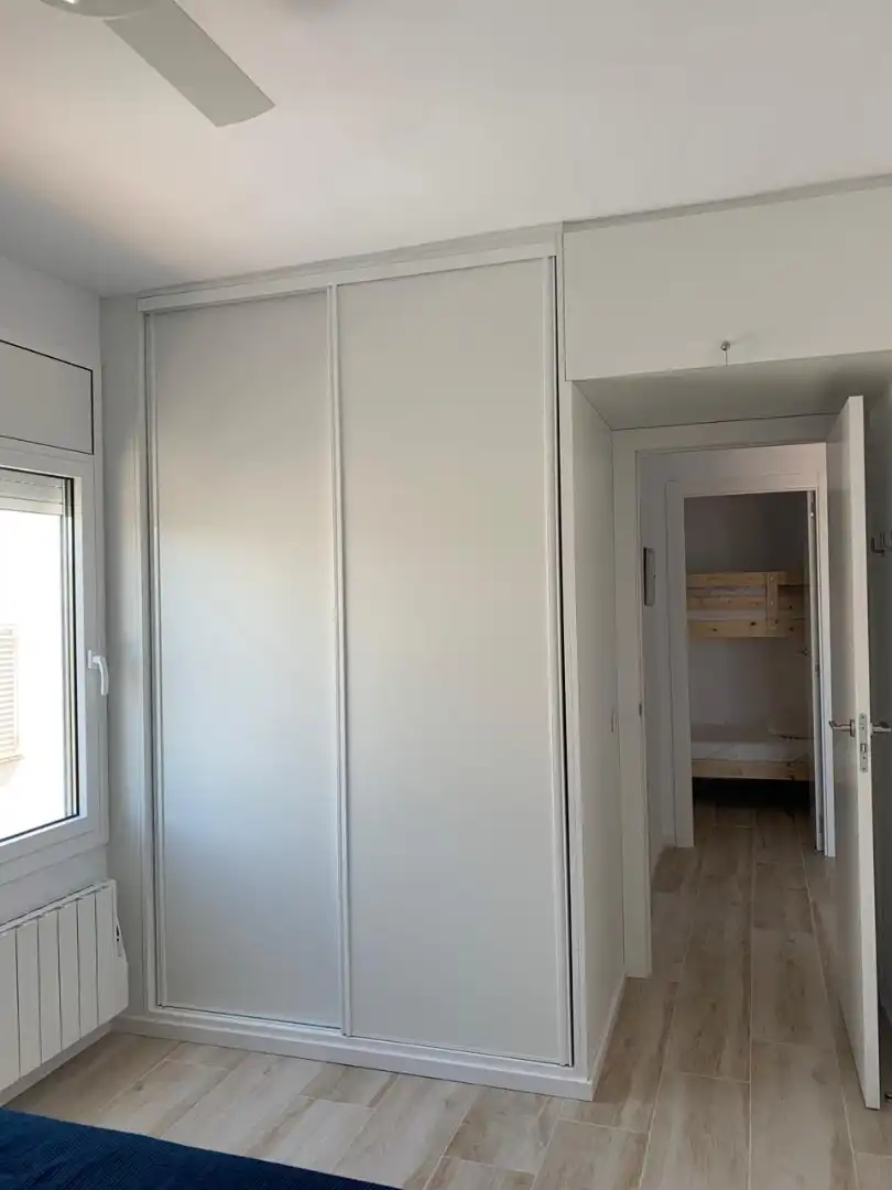 Schlafzimmer von Wohnung zur Miete in Palamós mit Heizung, Terrasse und Möbliert