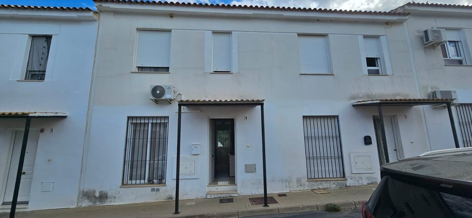 Exterior view of Single-family semi-detached for sale in Calañas  with Terrace and Storage room