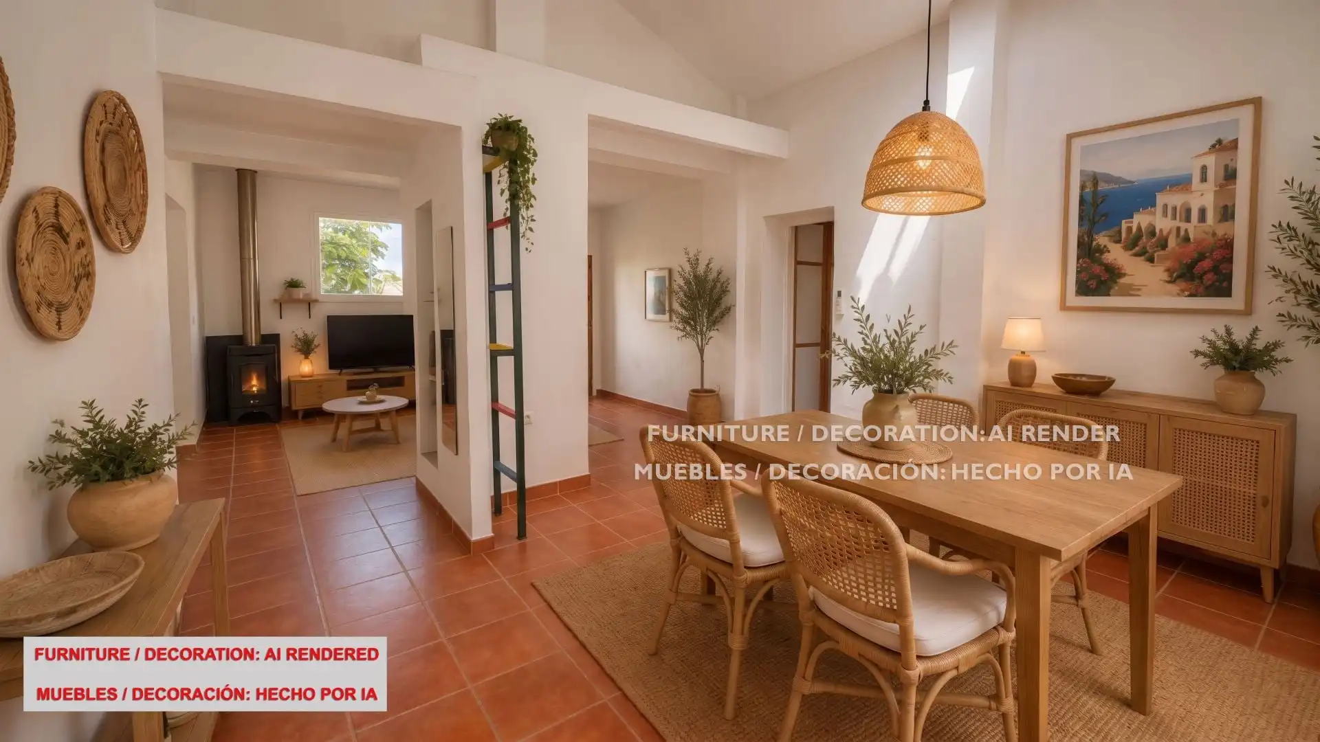 Sala d'estar de Casa o xalet en venda en Alhaurín El Grande amb Aire condicionat