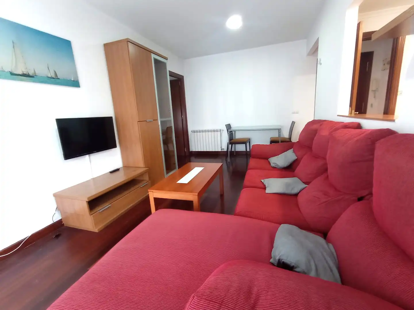 Wohnzimmer von Wohnung zum Verkauf in Polanco mit Heizung, Parkett und Abstellraum