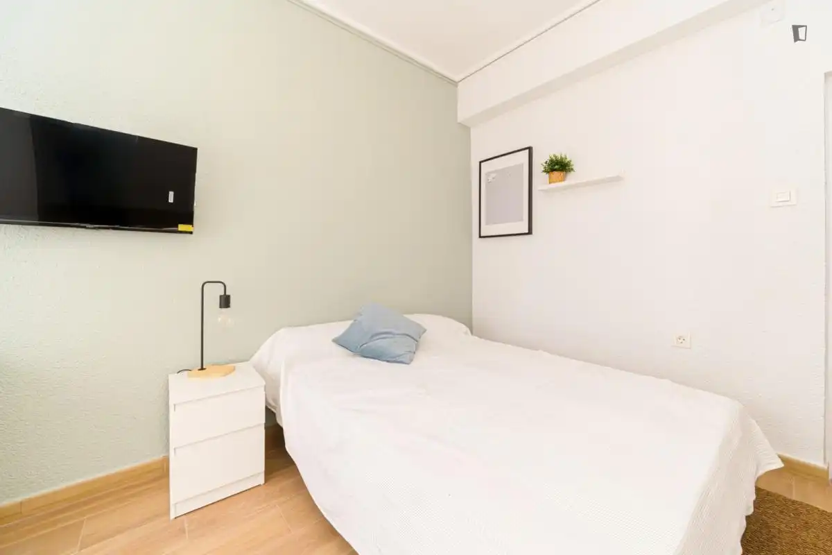 Schlafzimmer von Wohnungen zur untervermieten in Elche / Elx mit Möbliert, Mikrowelle und Internet