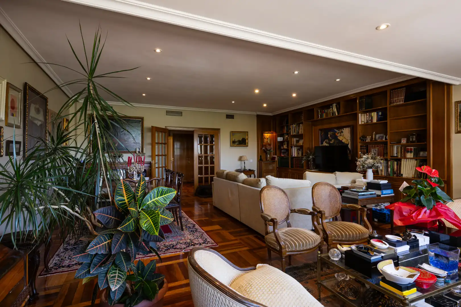 Sala de estar de Piso en venta en Madrid con Aire acondicionado, Calefacción y Jardín privado