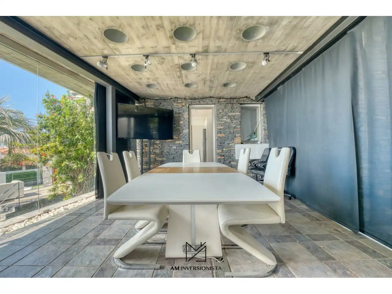 Comedor de Casa o chalet en venta en El Rosario con Aire acondicionado, Calefacción y Jardín privado