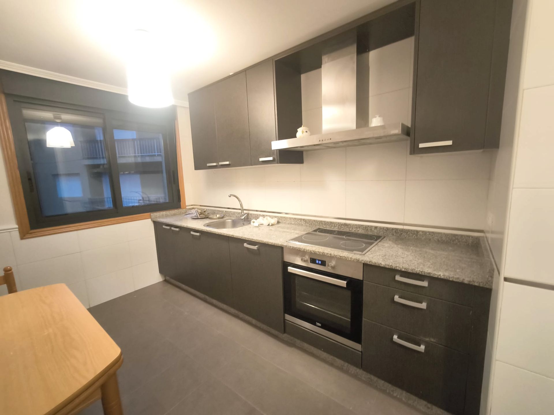 Kitchen of Flat for sale in Mondariz  with Heating, Parquet flooring and Storage room