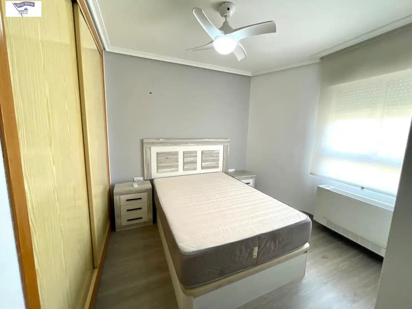 Bedroom of Apartments for rent in Albacete  with Air Conditioner, Heating and Storage room