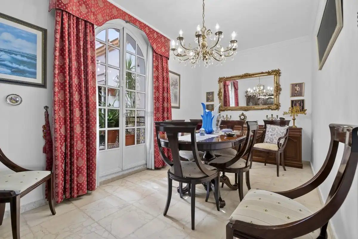 Esszimmer von Maisonette zum Verkauf in Bollullos de la Mitación mit Heizung, Privatgarten und Abstellraum