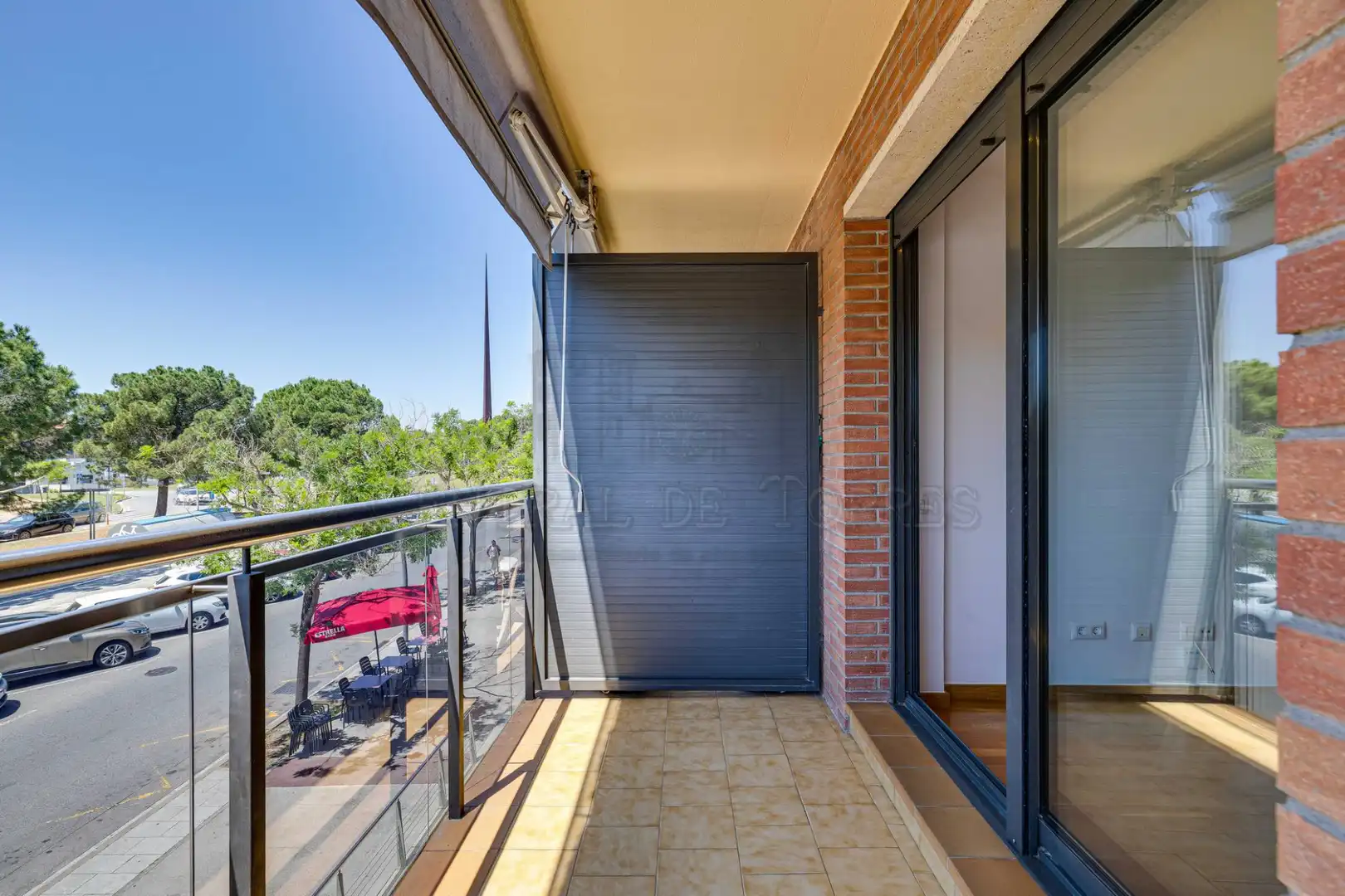 Balcony of Flat for sale in Sant Cugat del Vallès  with Air Conditioner, Heating and Parquet flooring