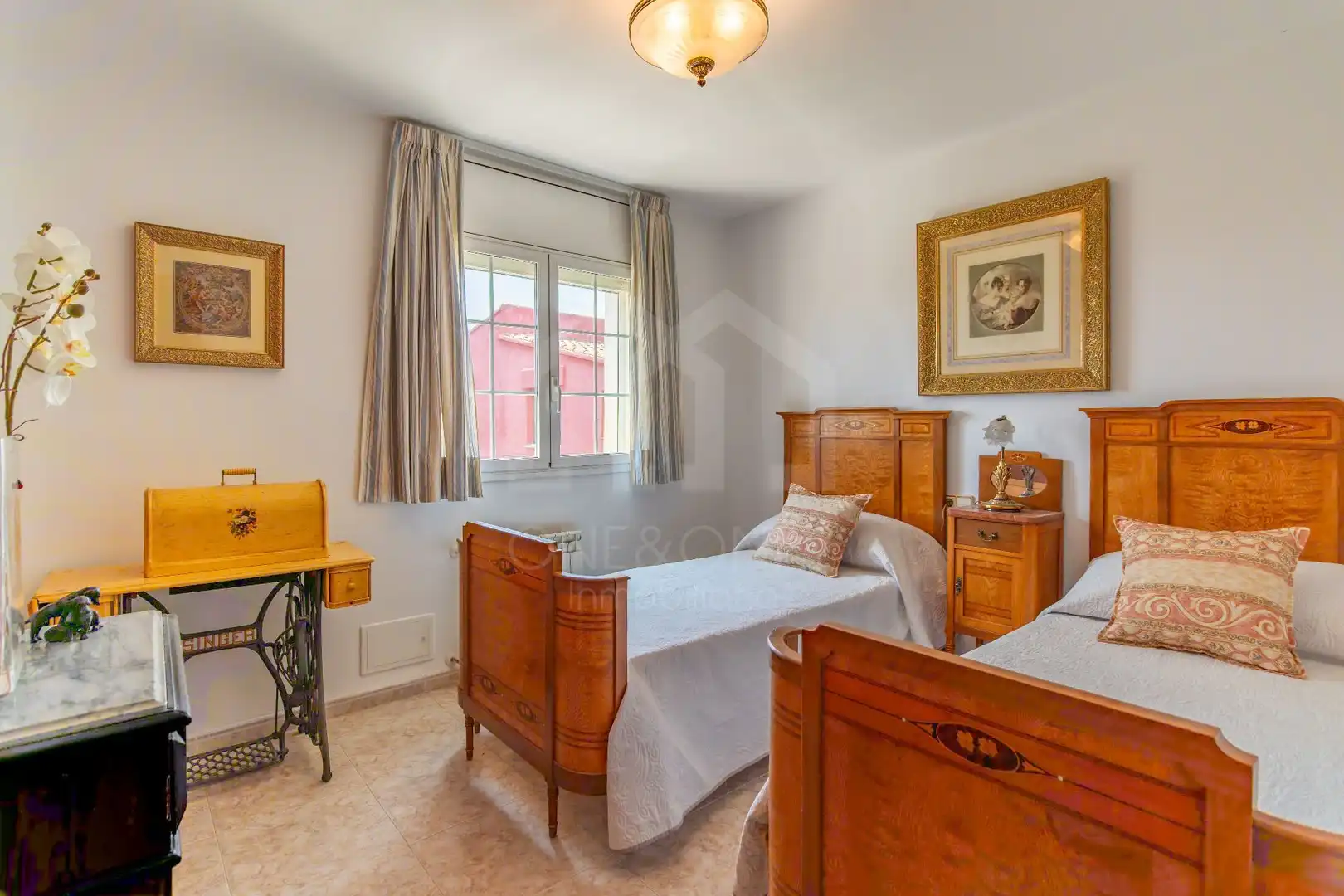 Bedroom of Houses for sale in Riudoms  with Air Conditioner, Heating and Private garden