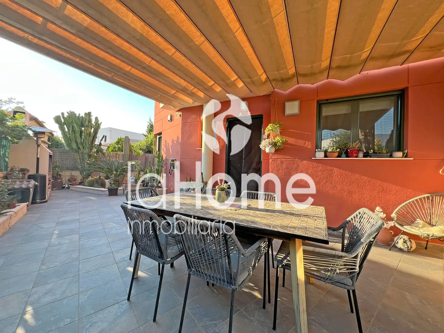 Terraza de Casa adosada en venta en Bétera con Aire acondicionado, Calefacción y Jardín privado