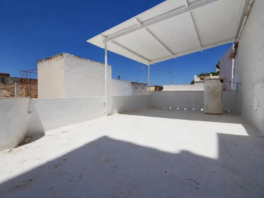 Terraza de Casa adosada en venta en Alhaurín El Grande con Aire acondicionado, Calefacción y Jardín privado