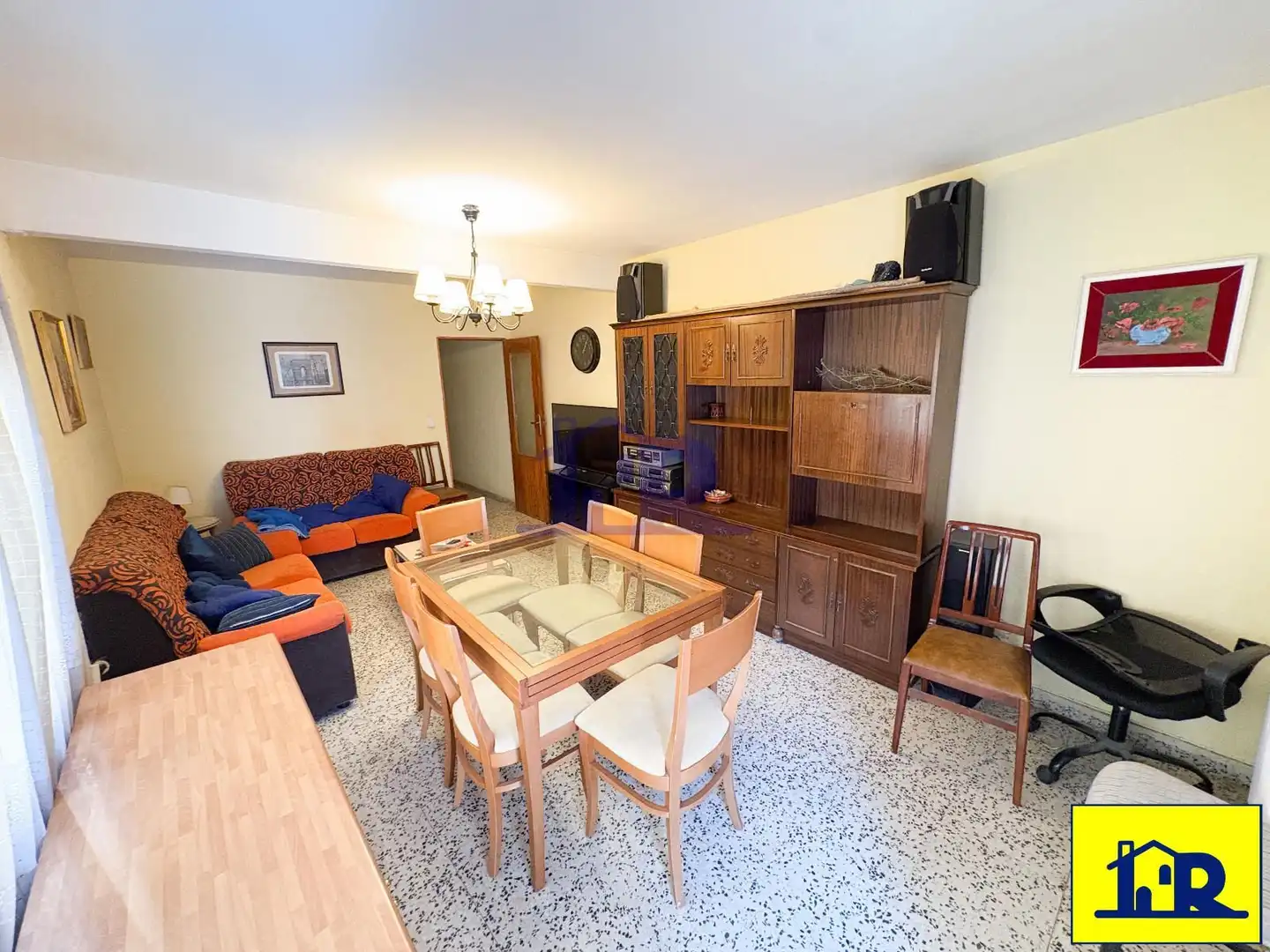 Wohnzimmer von Wohnung zur Miete in Cuenca mit Heizung, Terrasse und Möbliert
