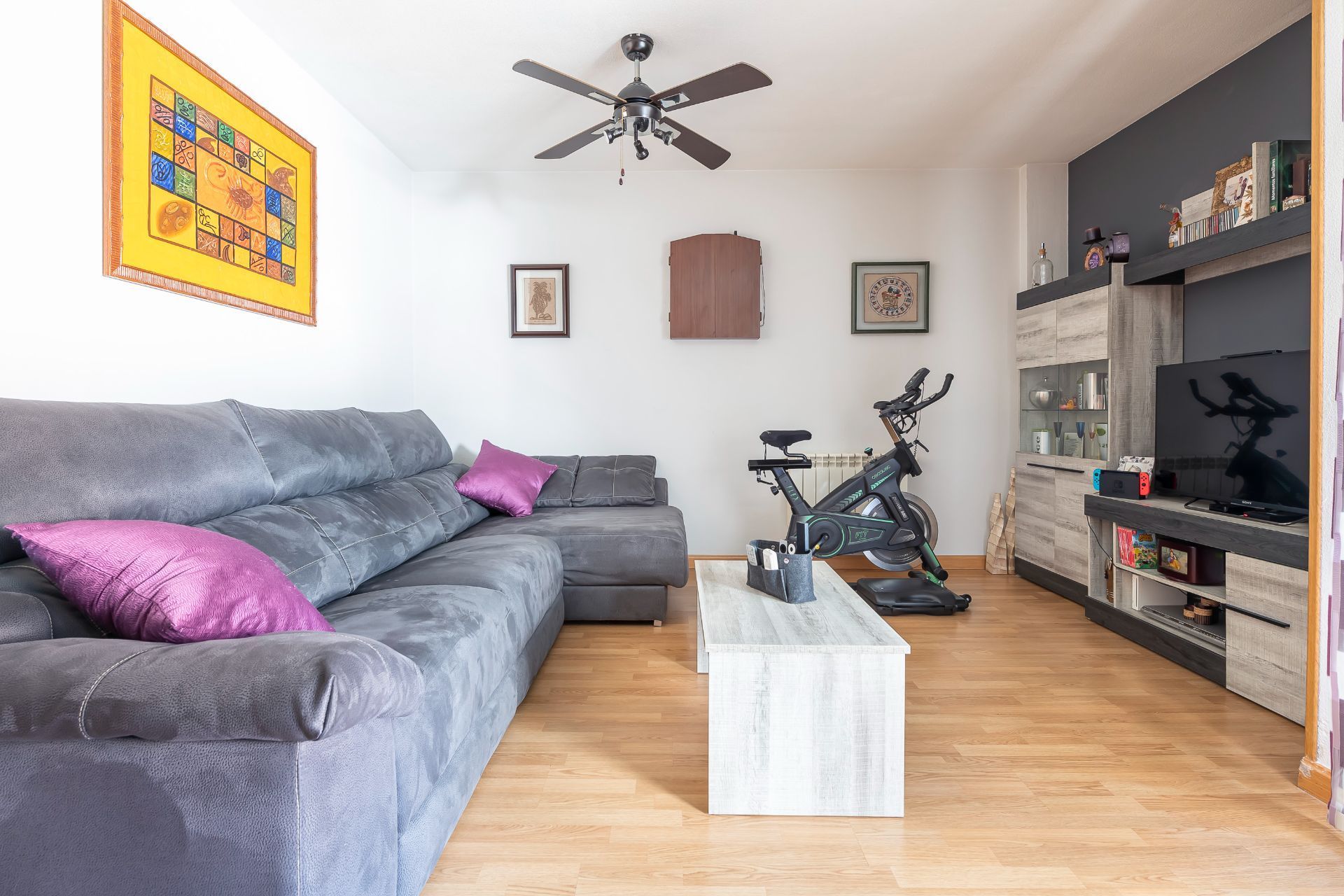 Living room of Flat for sale in Rivas-Vaciamadrid  with Air Conditioner, Heating and Terrace