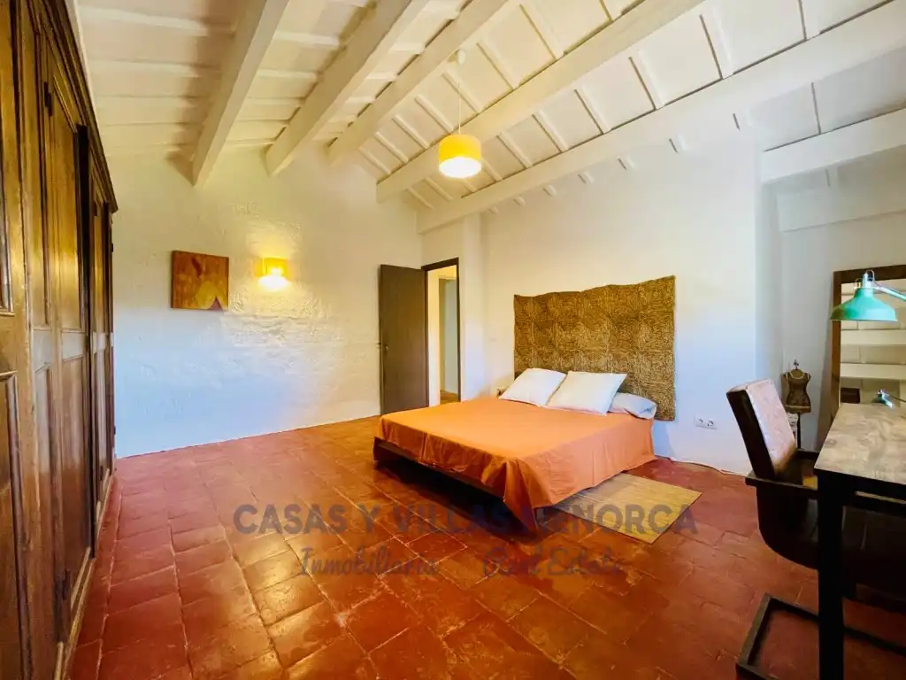 Schlafzimmer von Country house zur Miete in Maó - Mahón