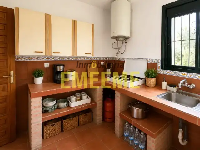 Cuina de Casa o xalet en venda en Ronda amb Piscina i Moblat